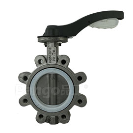 D71F-16P凸耳式衬四氟蝶阀