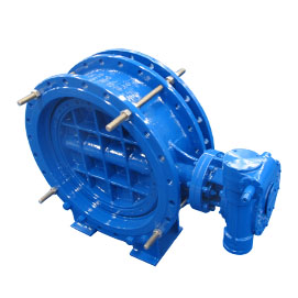 双偏心伸缩蝶阀